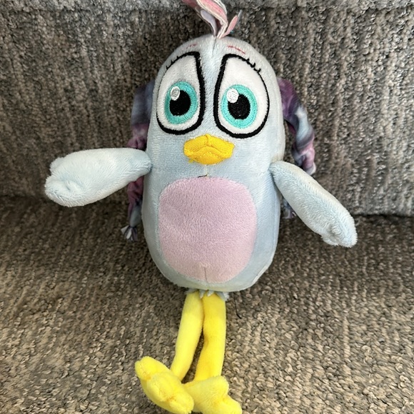 Angry Birds Plush Silver with Pig Tails Rovio plush - Picture 7 of 7